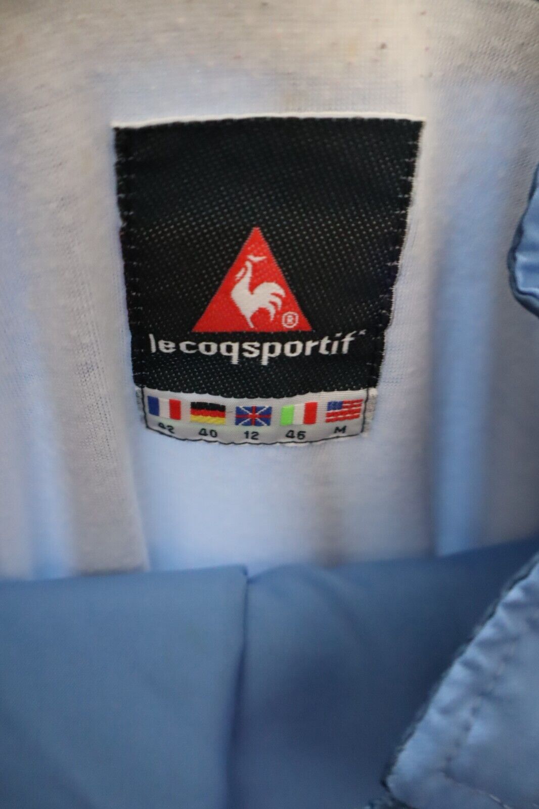 LE COQ SPORTIF TUTA COMPLETO DUE PEZZI TG 46 TRACKSUIT JACKET GIACCA PANTS UOMO