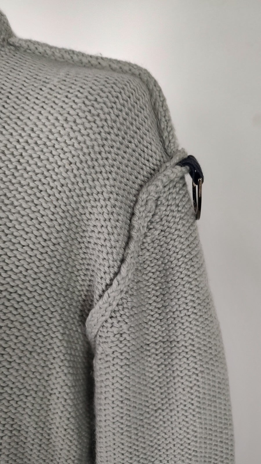 RICHMOND MAGLIONE LANA VINTAGE UOMO Tg. 54 MAN SWEATER CASUAL