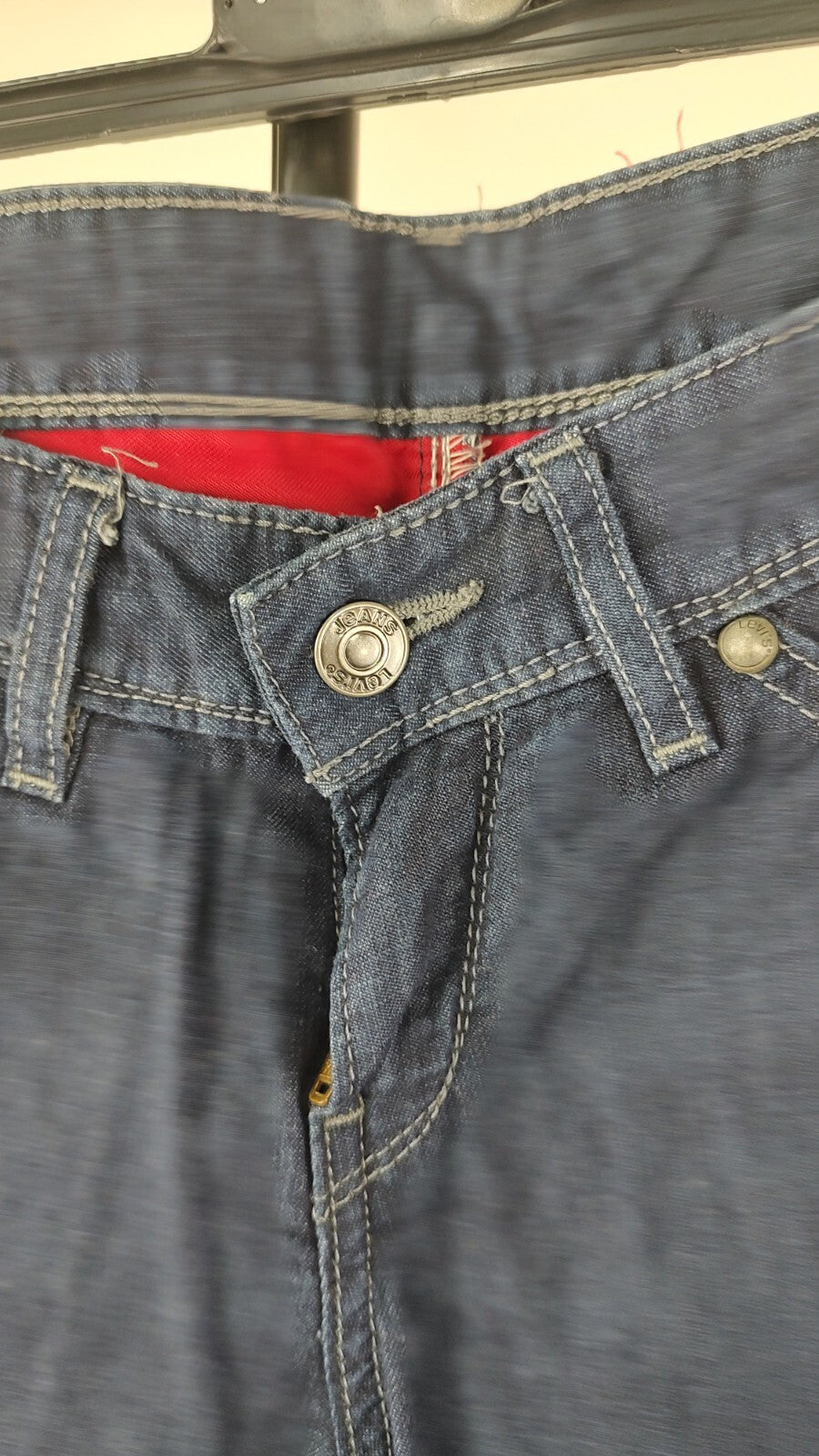 LEVI'S PANTALONCINO JEANS DENIM DONNA TG 28 WOMAN PANTS SHORT VINTAGE