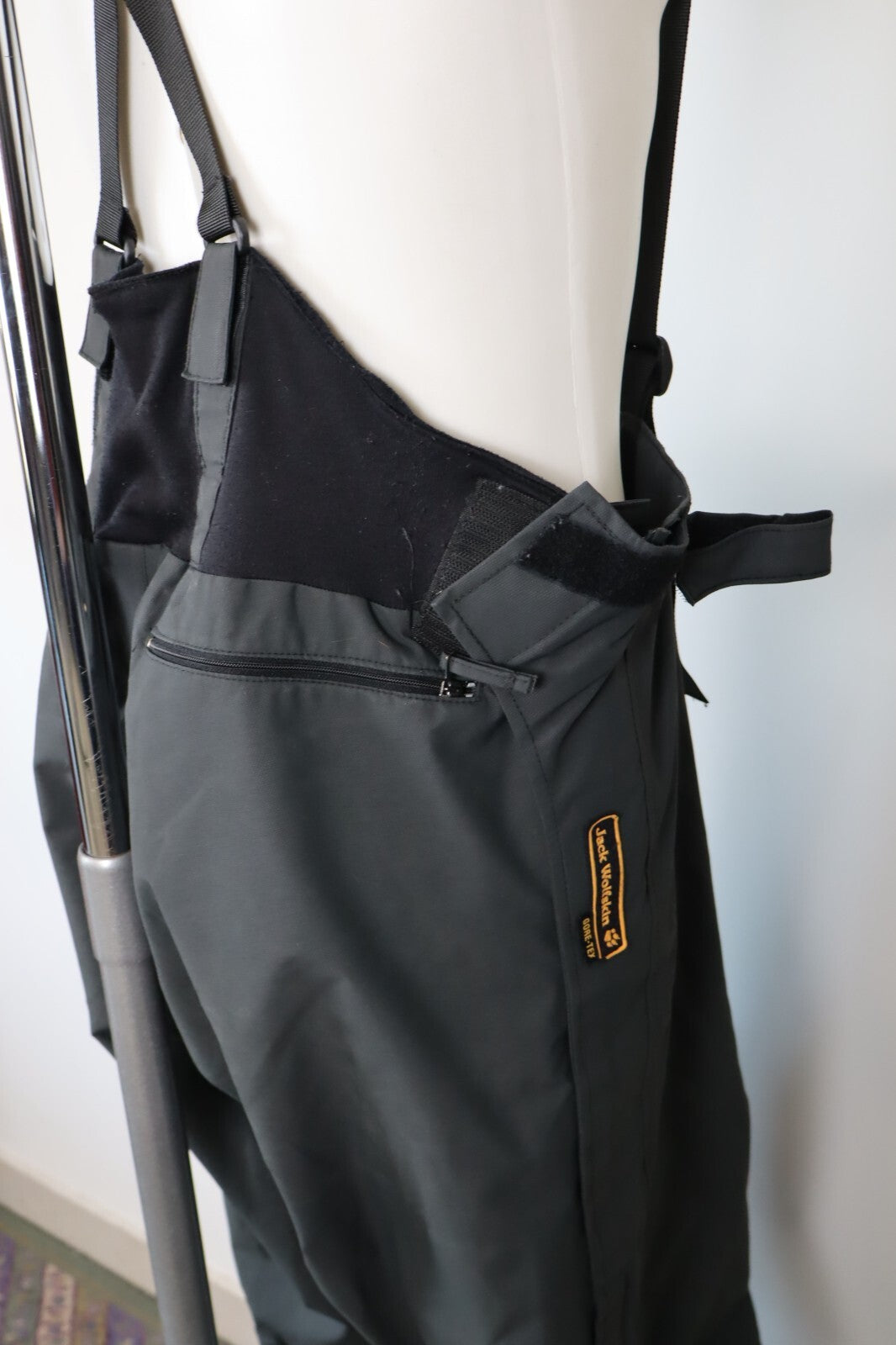 JACK WOLFSKIN TUTA COMPLETA SALOPETTE NEVE SCI Tg. L TRACKSUIT UOMO SPORT