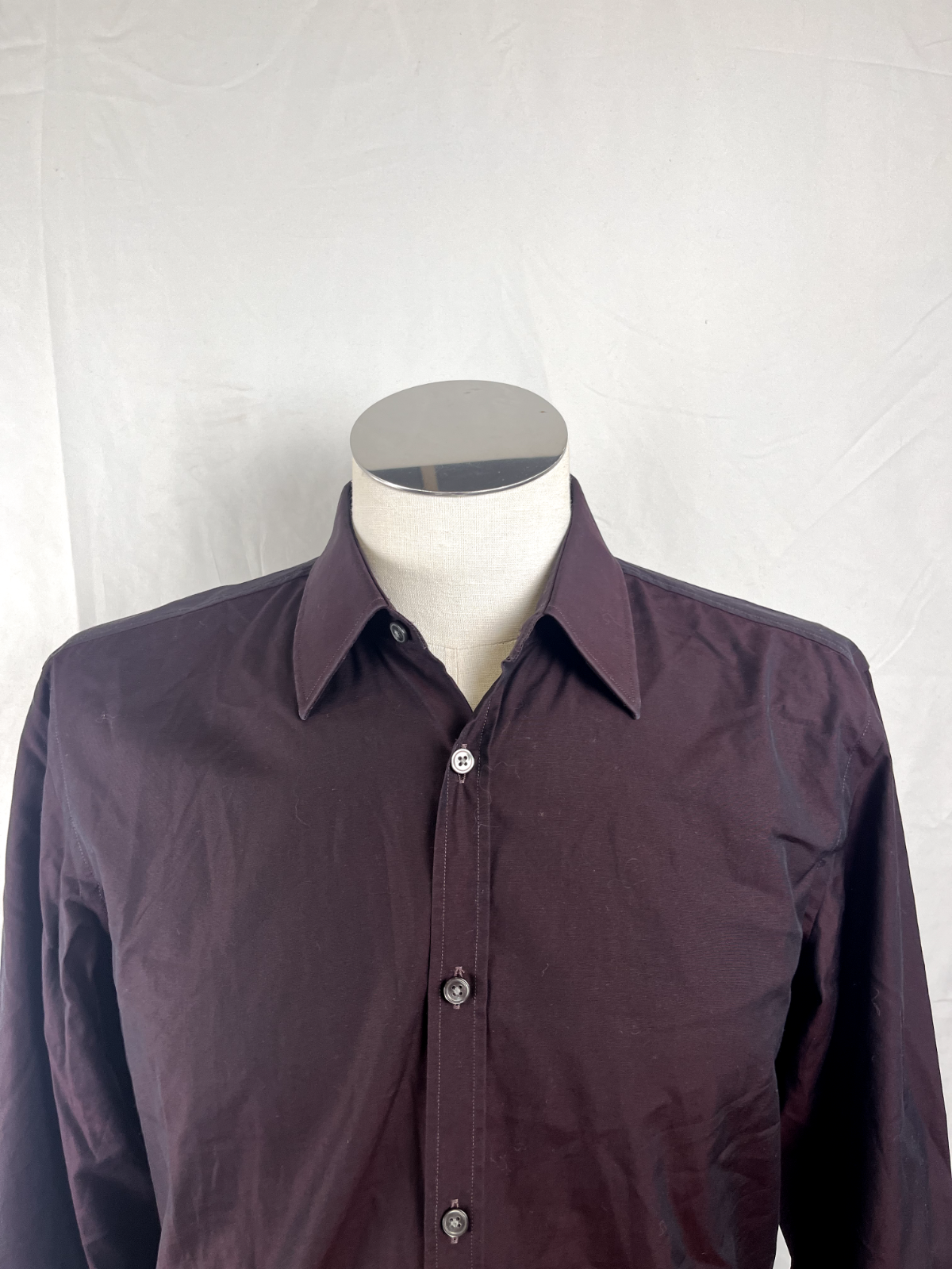 HUGO BOSS CAMICIA UOMO TG. 39 15/2 SLIM FIT CASUAL VINTAGE SHIRT COTONE COTTON