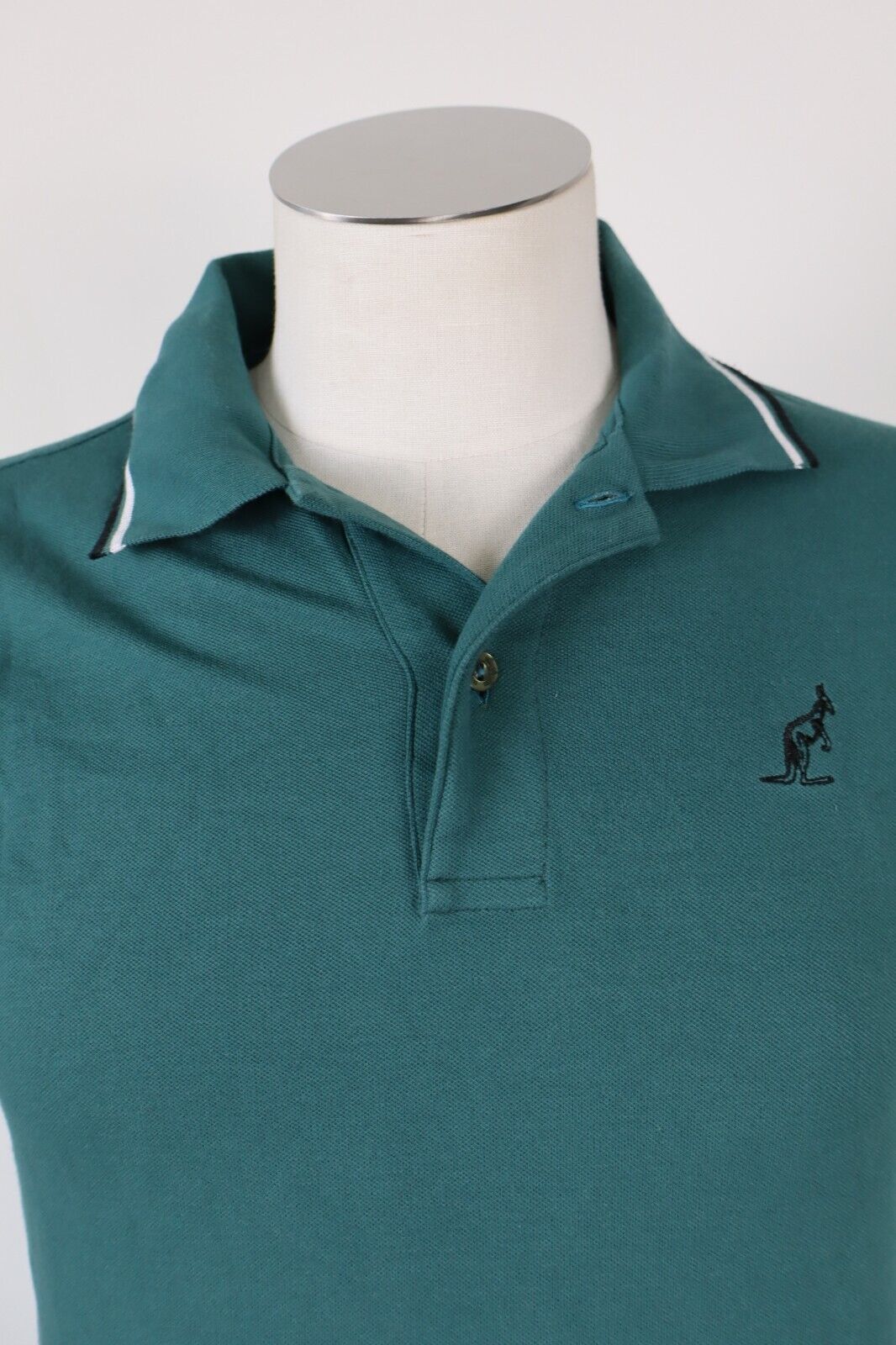 AUSTRALIAN MAGLIA POLO UOMO TG M MAN T-SHIRT CASUAL VINTAGE COTONE