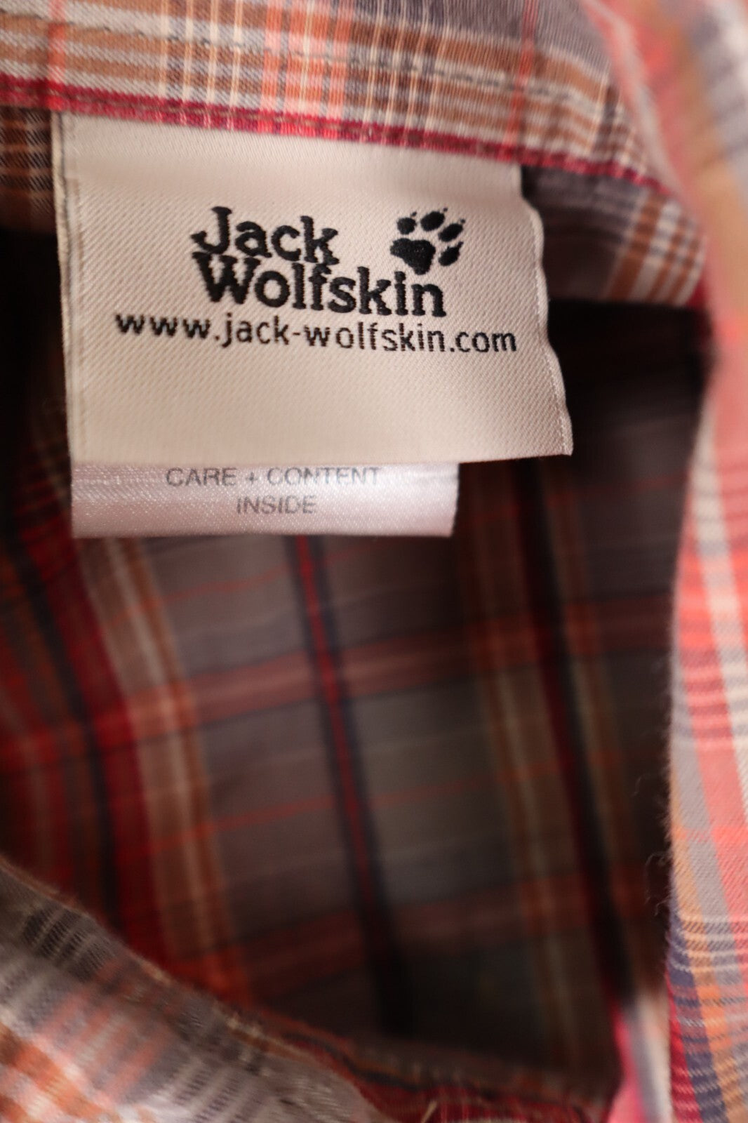 JACK WOLFSKIN CAMICIA UOMO COTONE TG. XL MAN CASUAL VINTAGE COTTON SHIRT