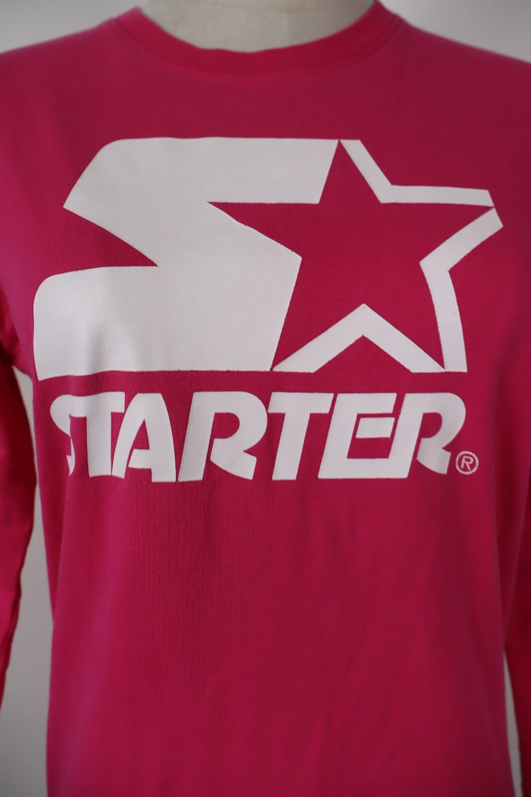 STARTER FELPA DONNA Tg XS WOMAN CASUAL VINTAGE SPORT SWEATSHIRT COTONE