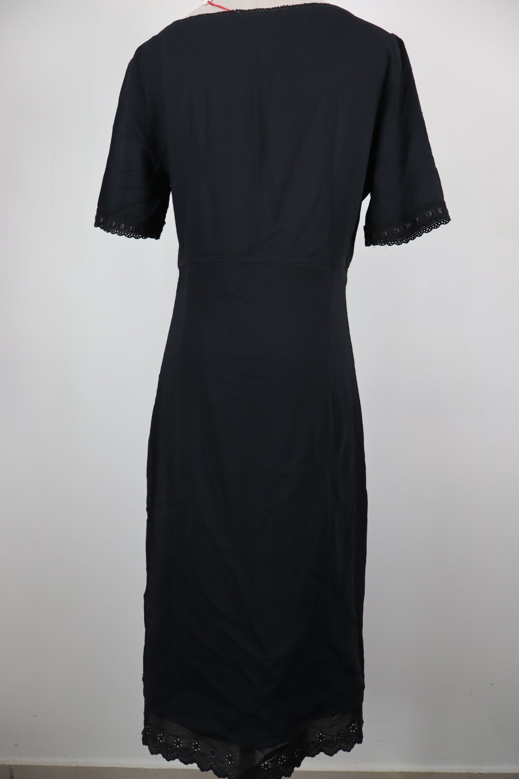 MAX & CO  TRENDS VESTITO DONNA TG. 46 WOMAN CASUAL VINTAGE DRESS MERLETTO LACES