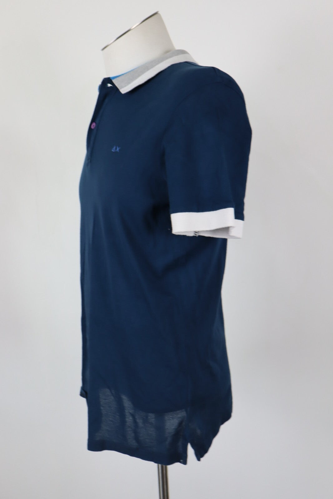 SUN68 POLO MAGLIA UOMO COTONE TG. L MAN COTTON SHIRT CASUAL VINTAGE