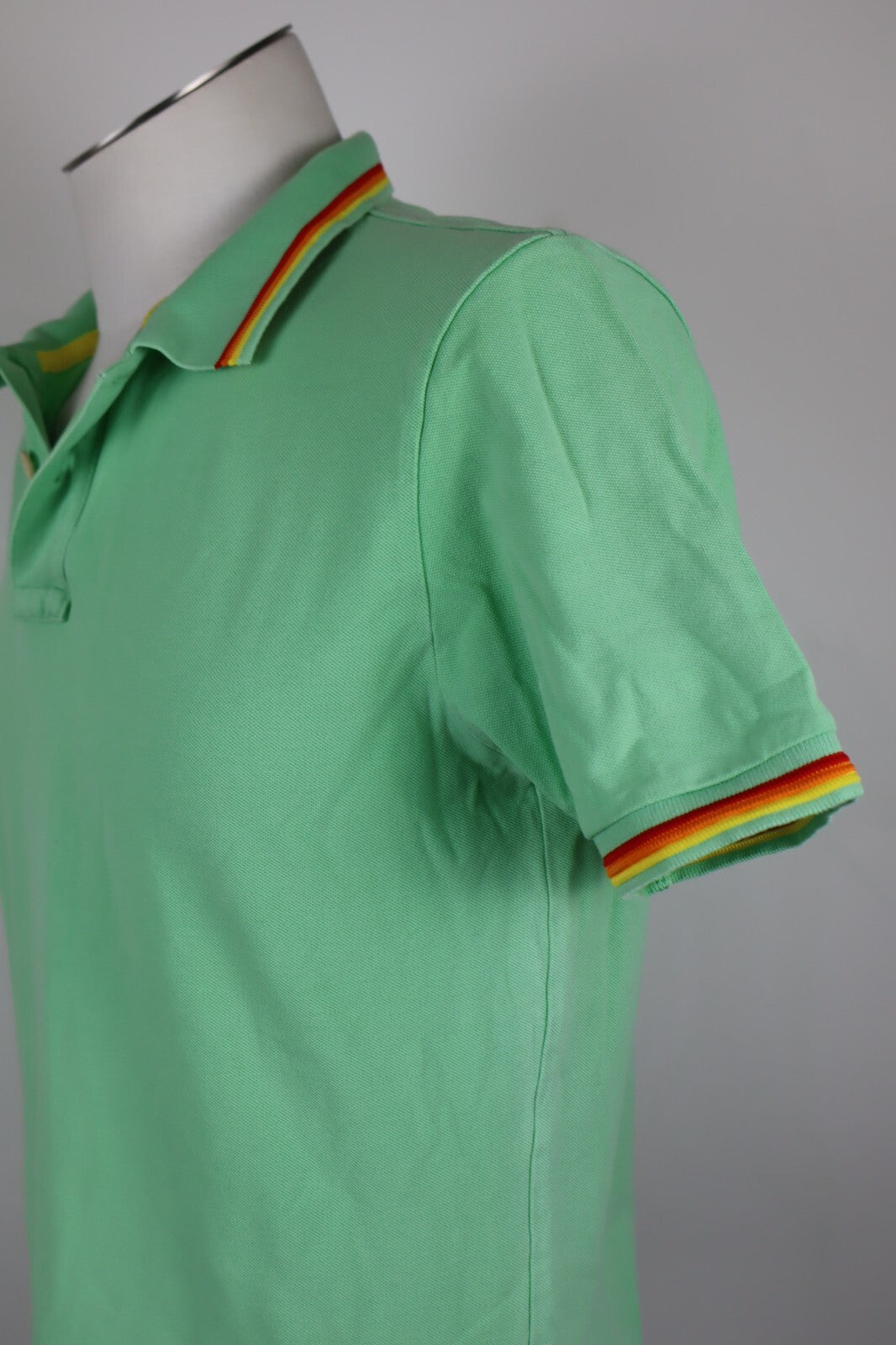 SUNDEK MAGLIA POLO UOMO COTONE TG. M MAN COTTON SHIRT CASUAL VINTAGE VERDE