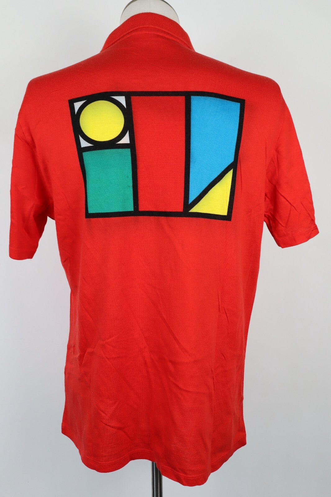 ADIDAS MAGLIA POLO UOMO TG. 52 MAN T-SHIRT CASUAL VINTAGE MADE YUGOSLAVIA