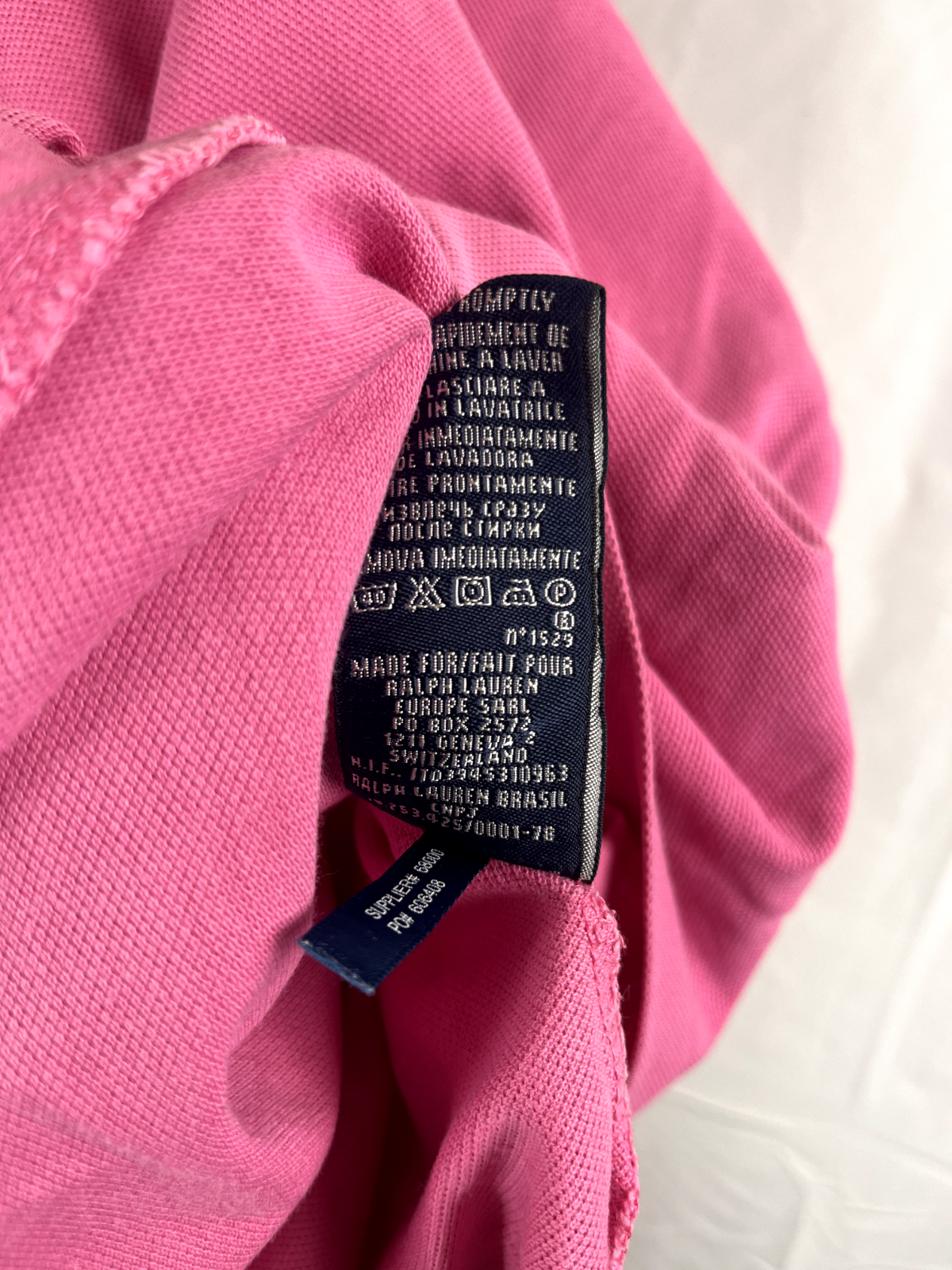 RALPH LAUREN SPORT POLO MAGLIA DONNA COTONE TG. L WOMAN SHIRT CASUAL VINTAGE