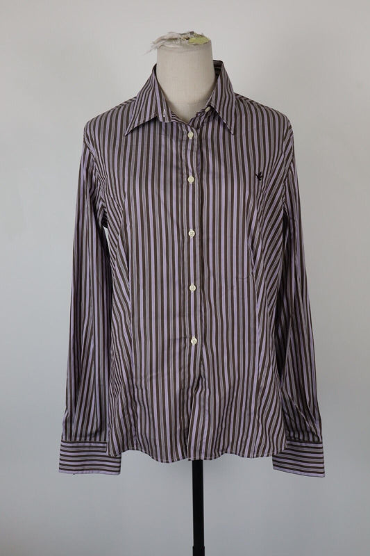 BROOKSFIELD CAMICIA DONNA TG. 48 WOMAN SHIRT CASUAL VINTAGE COTONE
