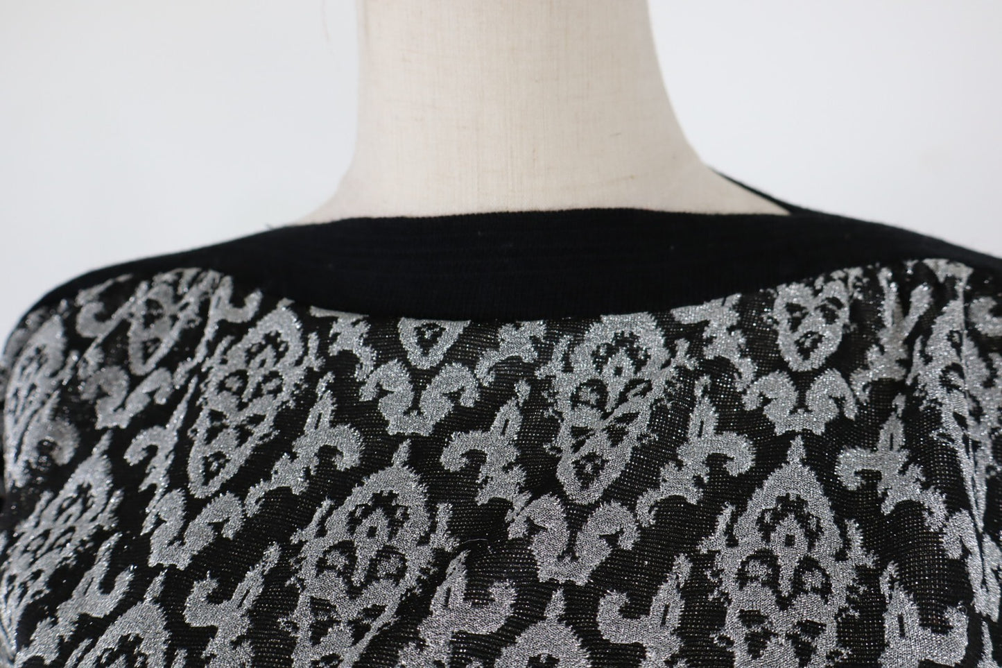 PIERRE CARDIN MAGLIA DONNA TG. 44 WOMAN CASUAL VINTAGE T-SHIRT METALLO POLY