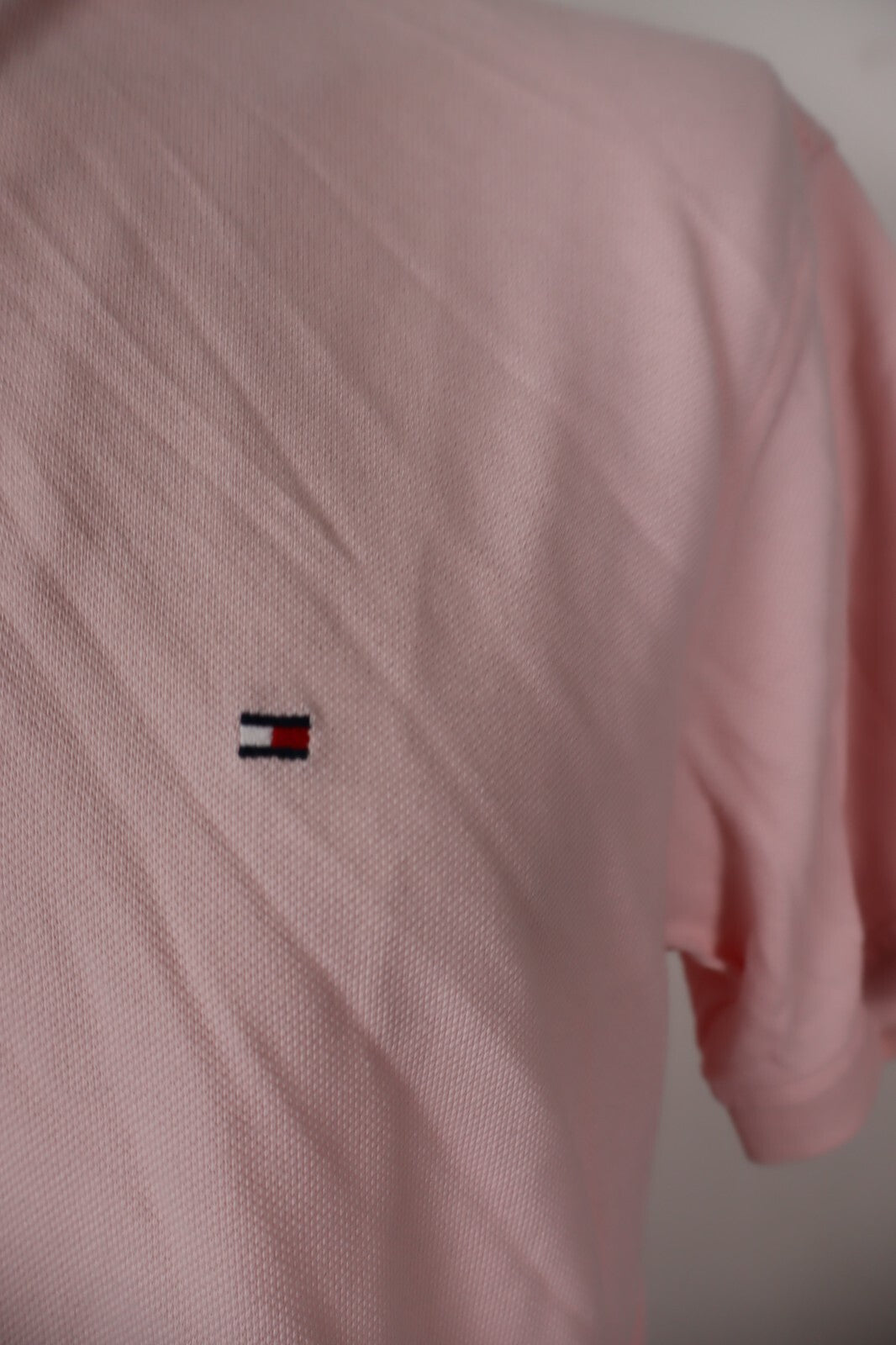 TOMMY HILFIGER MAGLIA POLO UOMO COTONE TG. M MAN COTTON T-SHIRT CASUAL VINTAGE