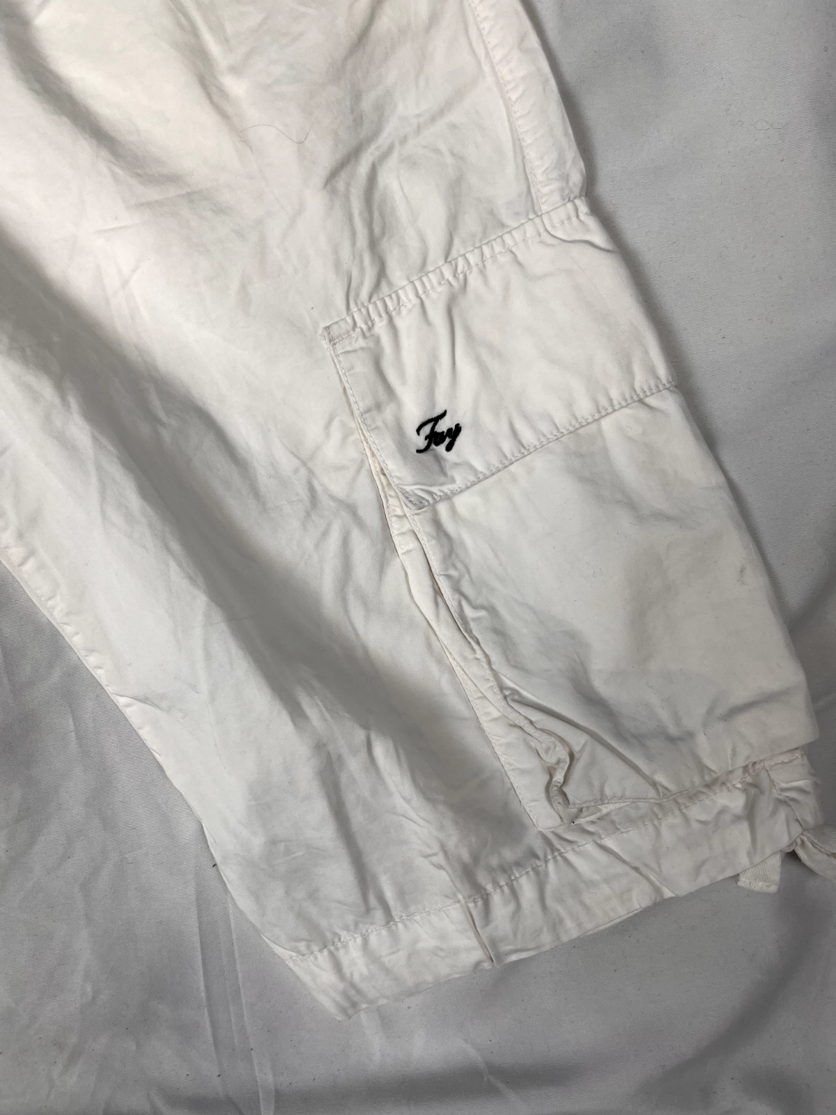 FAY PANTALONCINO UOMO TG. 14 YEARS 168CM MAN VINTAGE CASUAL PANTS COTONE