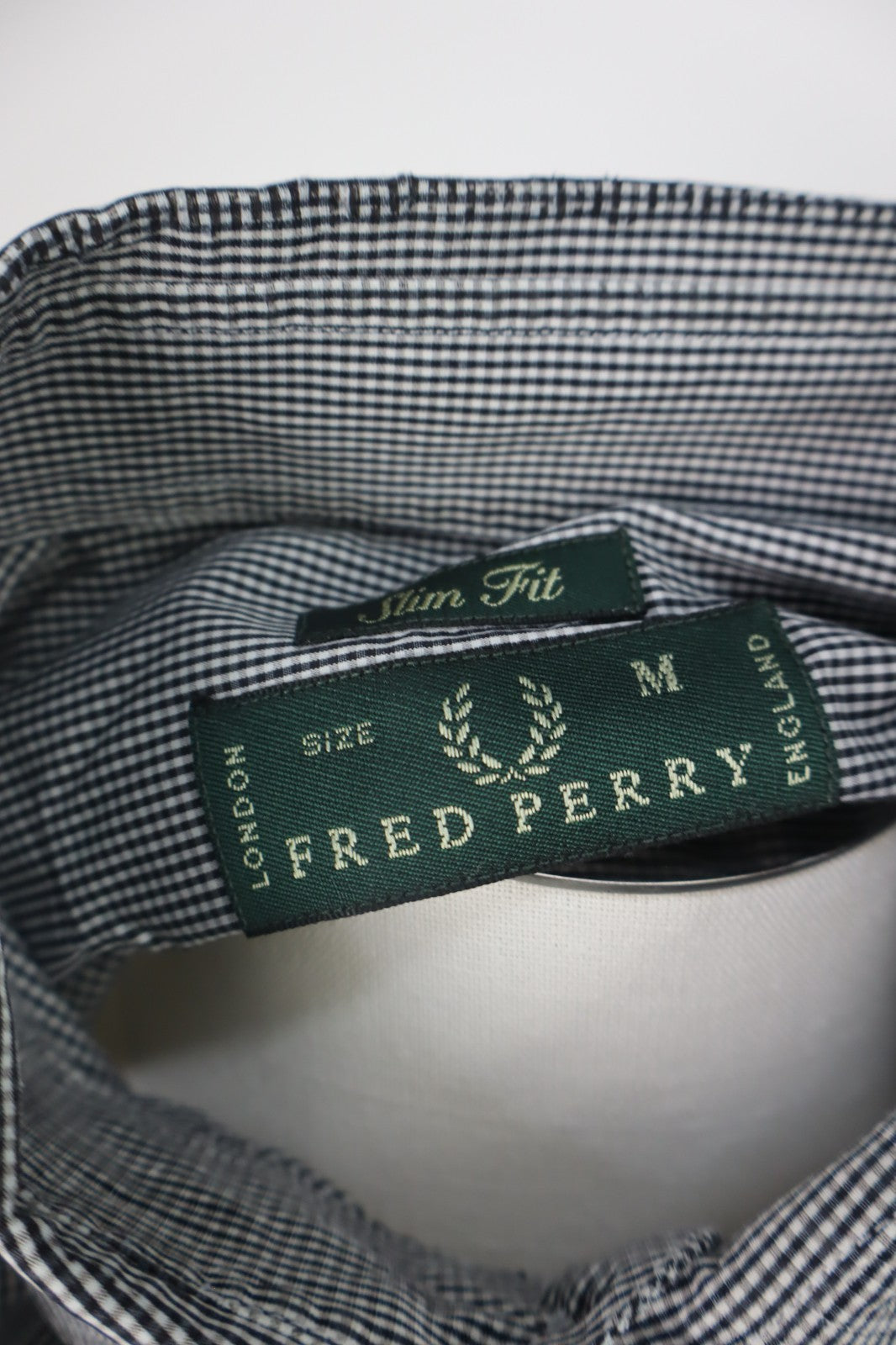 FRED PERRY CAMICIA COTONE DONNA TG. M WOMAN COTTON SHIRT CASUAL VINTAGE