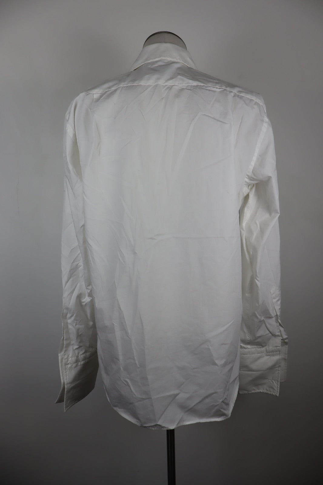 HUGO BOSS CAMICIA UOMO TG. 41 / 16 MAN CASUAL VINTAGE SHIRT COTONE COTTON BIANCO