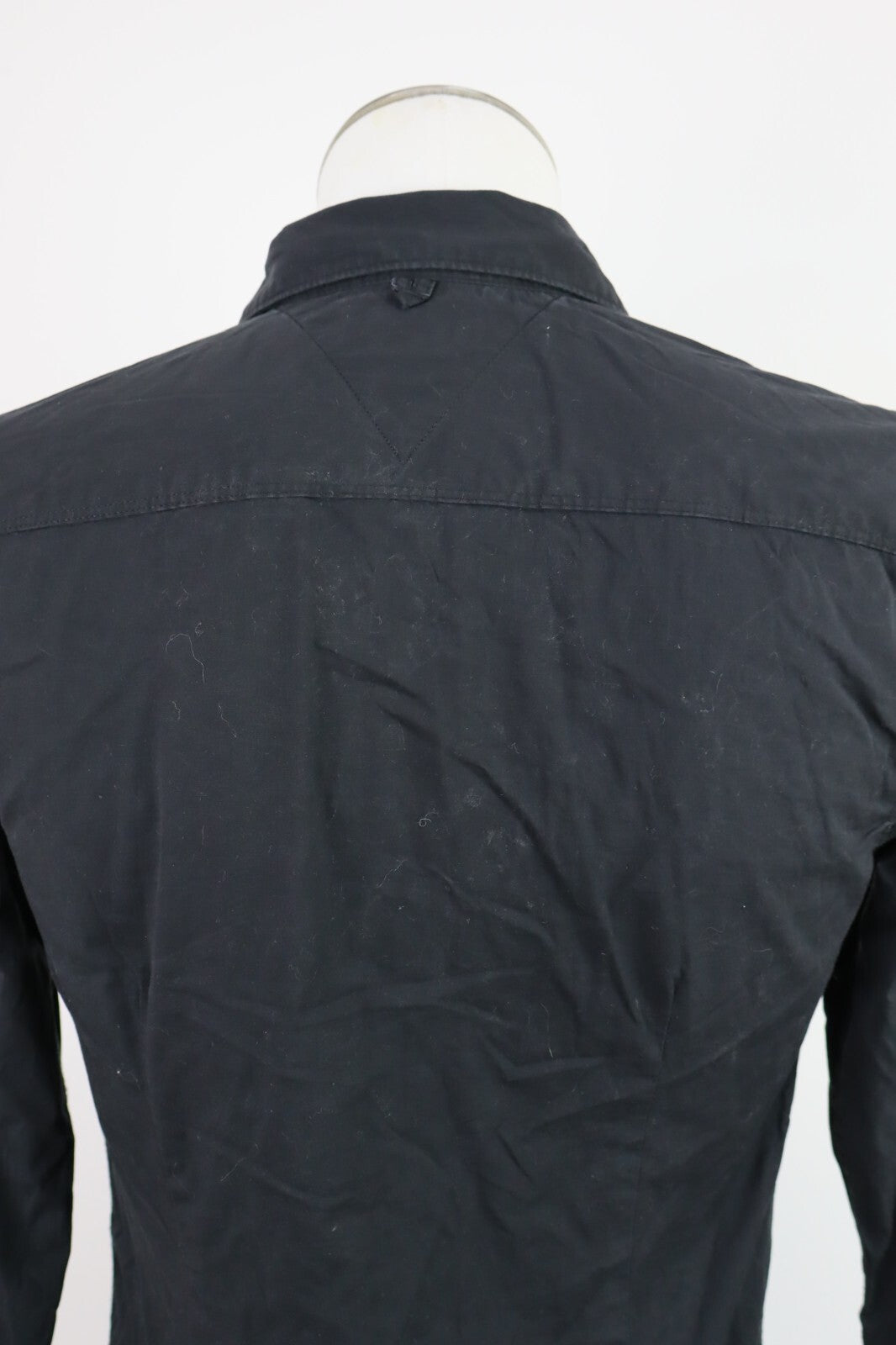 TOMMY JEANS HILFIGER CAMICIA SHIRT UOMO Tg S MAN VINTAGE CASUAL COTONE SLIM FIT