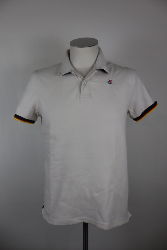 KWAY MAGLIA POLO UOMO COTONE TG M MAN COTTON T-SHIRT CASUAL VINTAGE MANICA CORTA