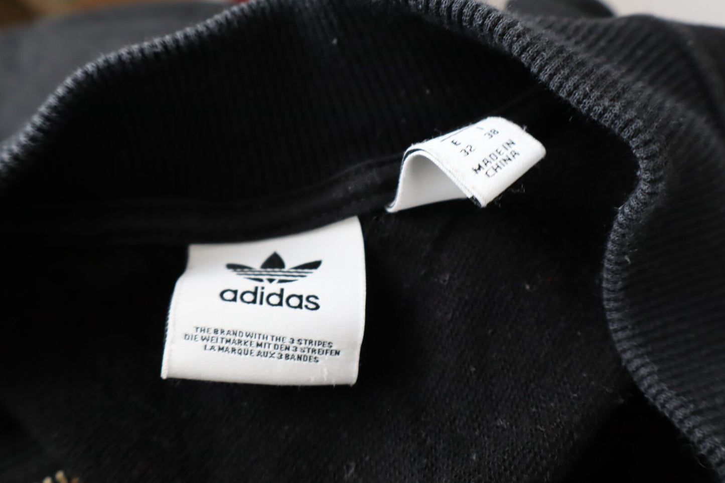 ADIDAS FELPA CON ZIP DONNA Tg 38 WOMAN CASUAL VINTAGE SPORT SWEATSHIRT COTONE