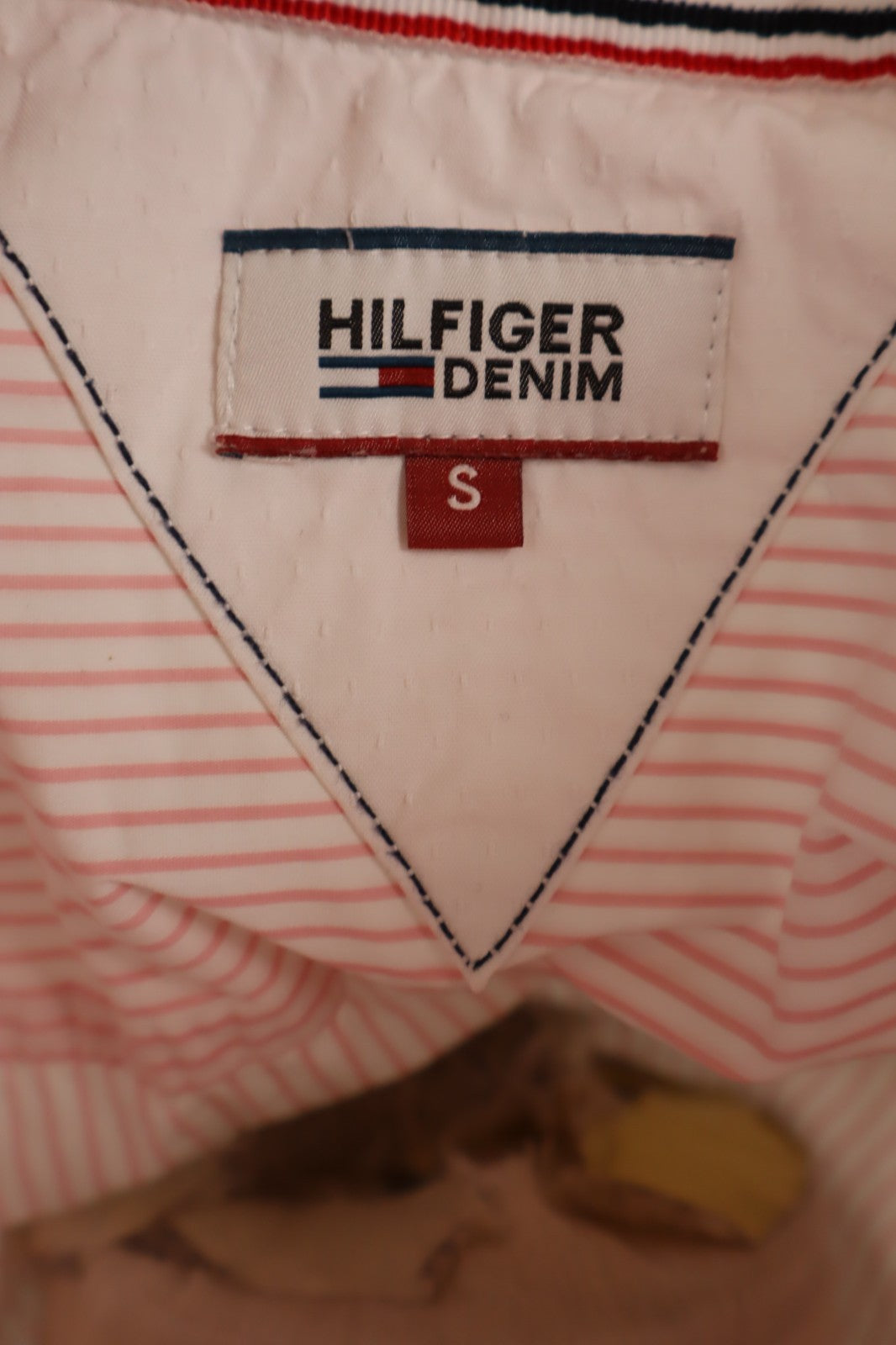 TOMMY HILFIGER DENIM CAMICIA DONNA TG S WOMAN SHIRT CASUAL VINTAGE COTONE COTTON