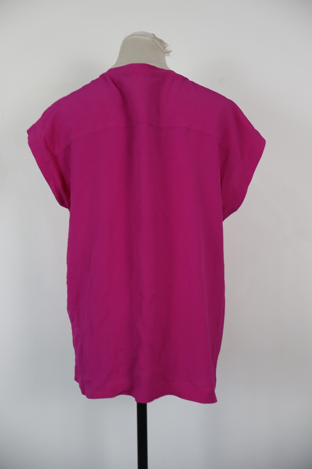 MARELLA MAGLIA DONNA TG. 46 / 10 WOMAN CASUAL VINTAGE T-SHIRT TOP SETA