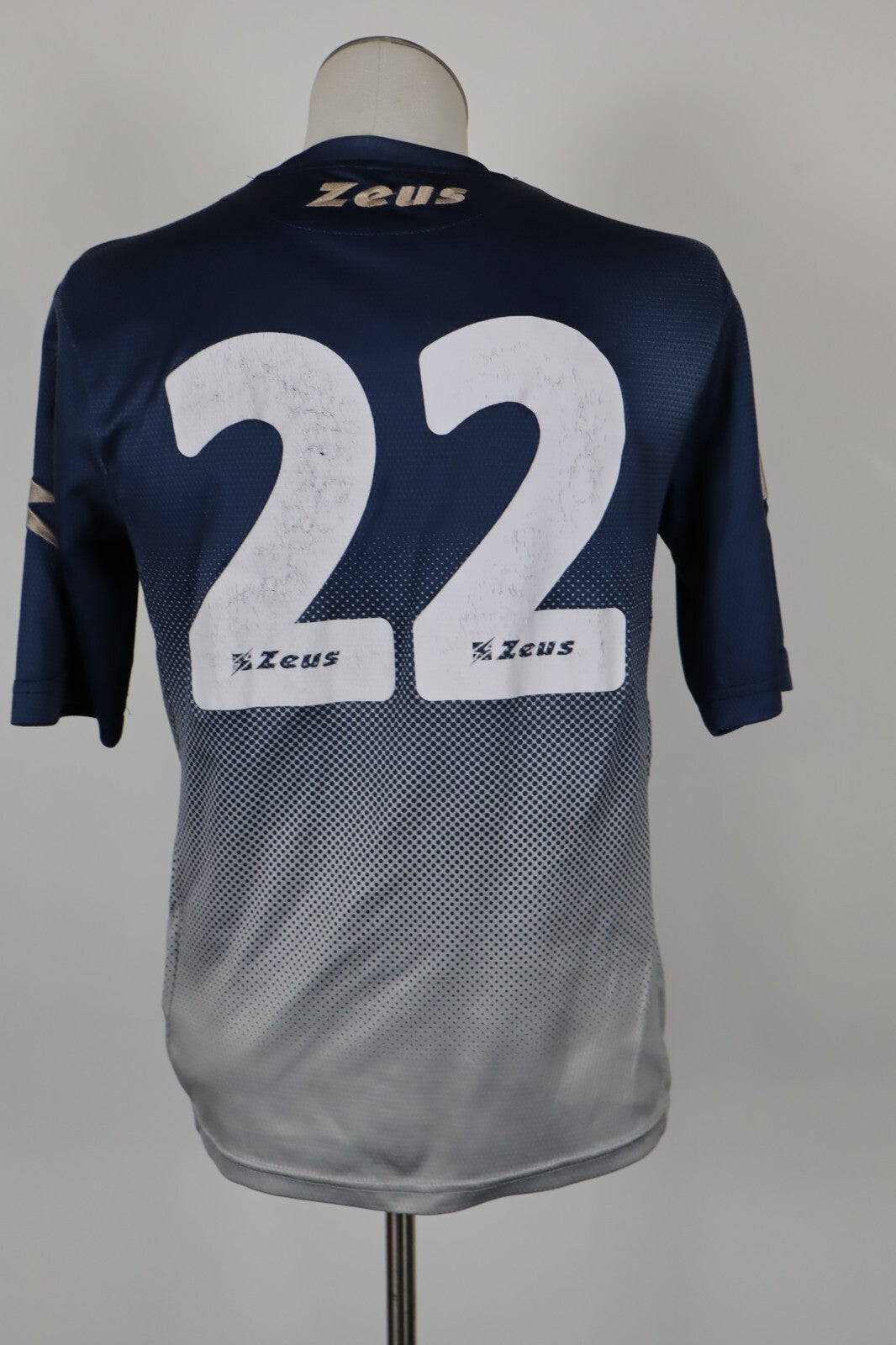 ZEUS TURRIS N 22 MAGLIA CALCIO TRIKOT UOMO Tg M SOCCER JERSEY VINTAGE