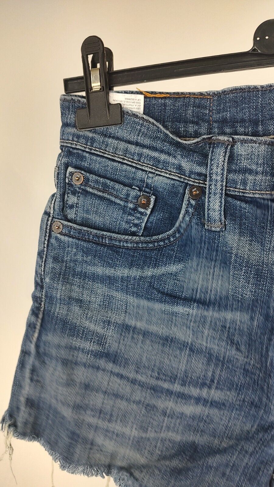 LEVI'S 511 PANTALONCINO DENIM JEANS DONNA TG W29 WOMAN VINTAGE SHORTS