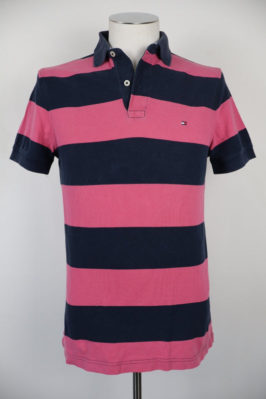 TOMMY HILFIGER POLO MAGLIA UOMO COTONE TG. S MAN COTTON SHIRT CASUAL VINTAGE