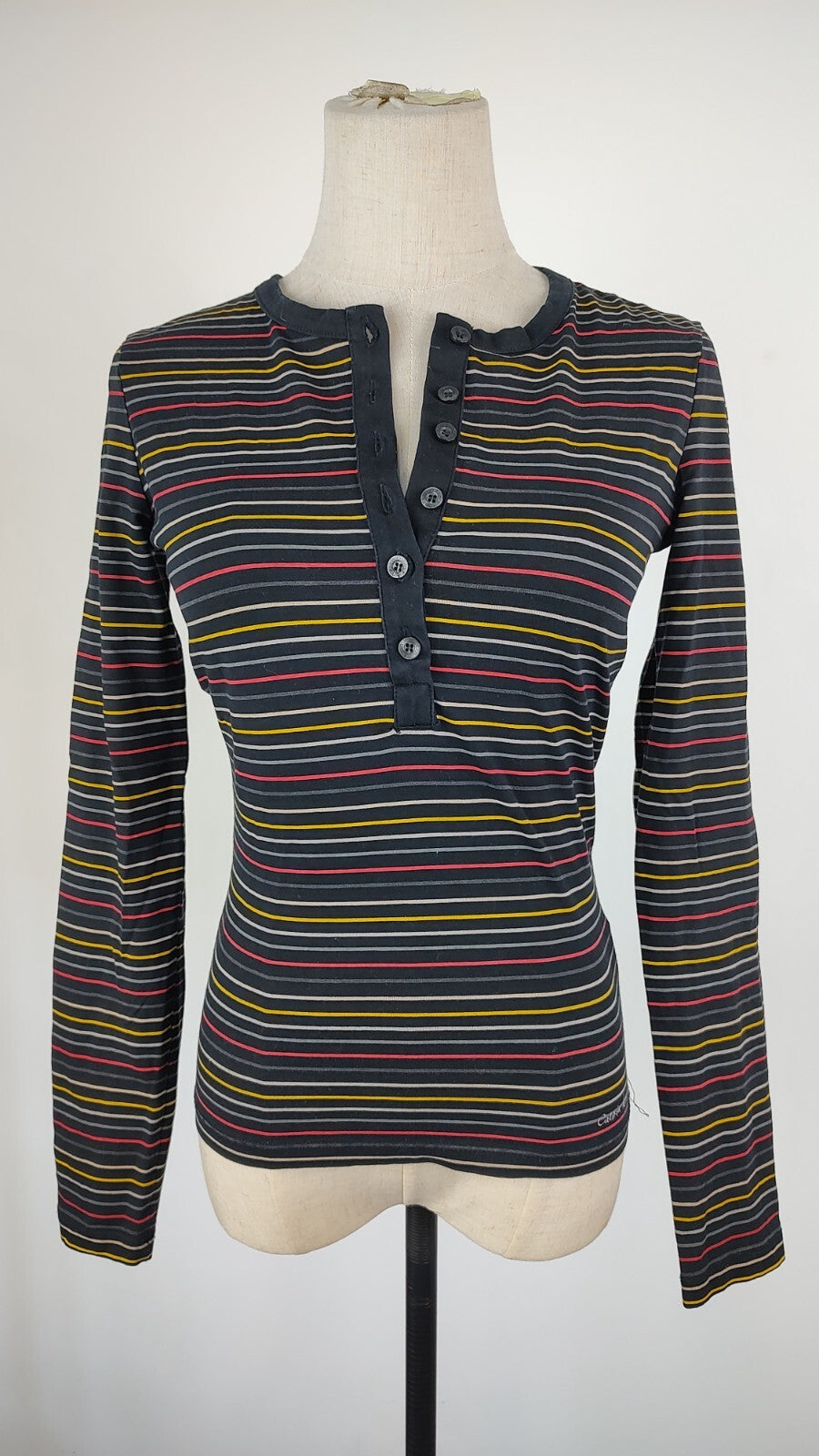 CALVIN KLEIN MAGLIA DONNA TG. M WOMAN CASUAL VINTAGE T-SHIRT