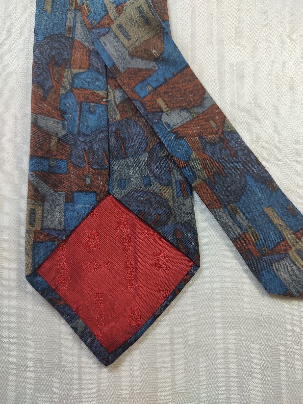 PIERRE CARDIN 100% SILK TIE SETA CRAVATTA NECKTIE MADE IN ITALIA CLASSIC
