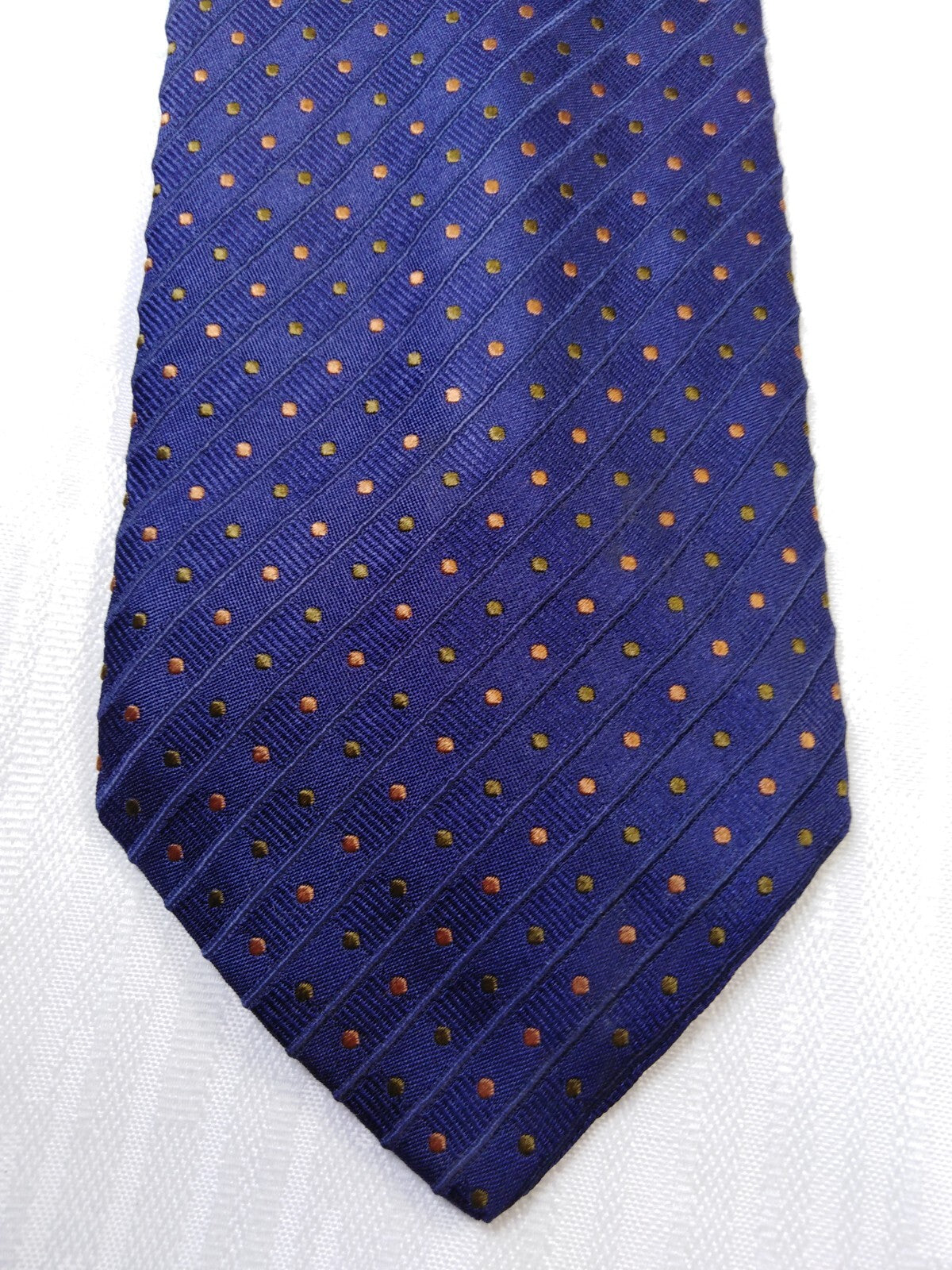 LES COPAINS 100% SILK TIE SETA CRAVATTA NECKTIE ITALY VINTAGE CLASSIC