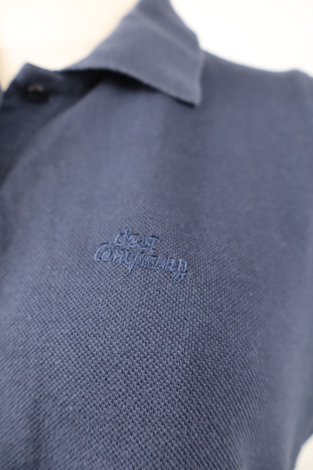 BEST COMPANY VESTITO ABITO A POLO DONNA TG. M WOMAN CASUAL VINTAGE DRESS COTONE