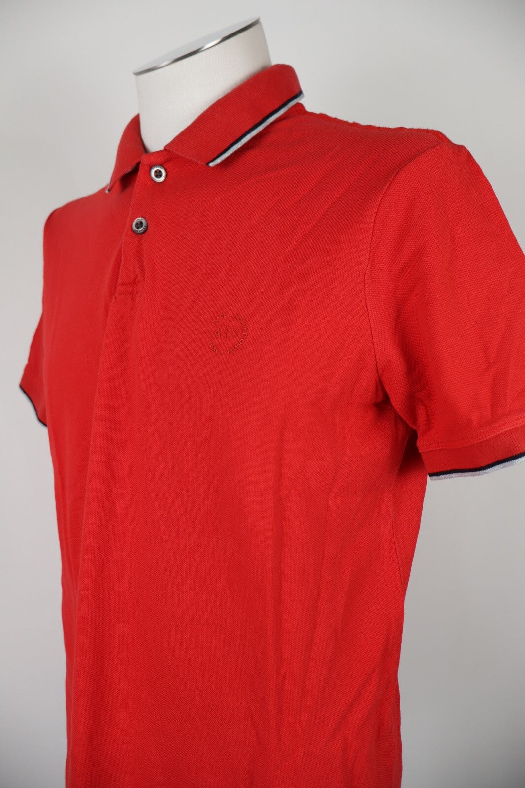 AX ARMANI EXCHANGE POLO MAGLIA UOMO TG. L MAN T-SHIRT VINTAGE CASUAL COTONE