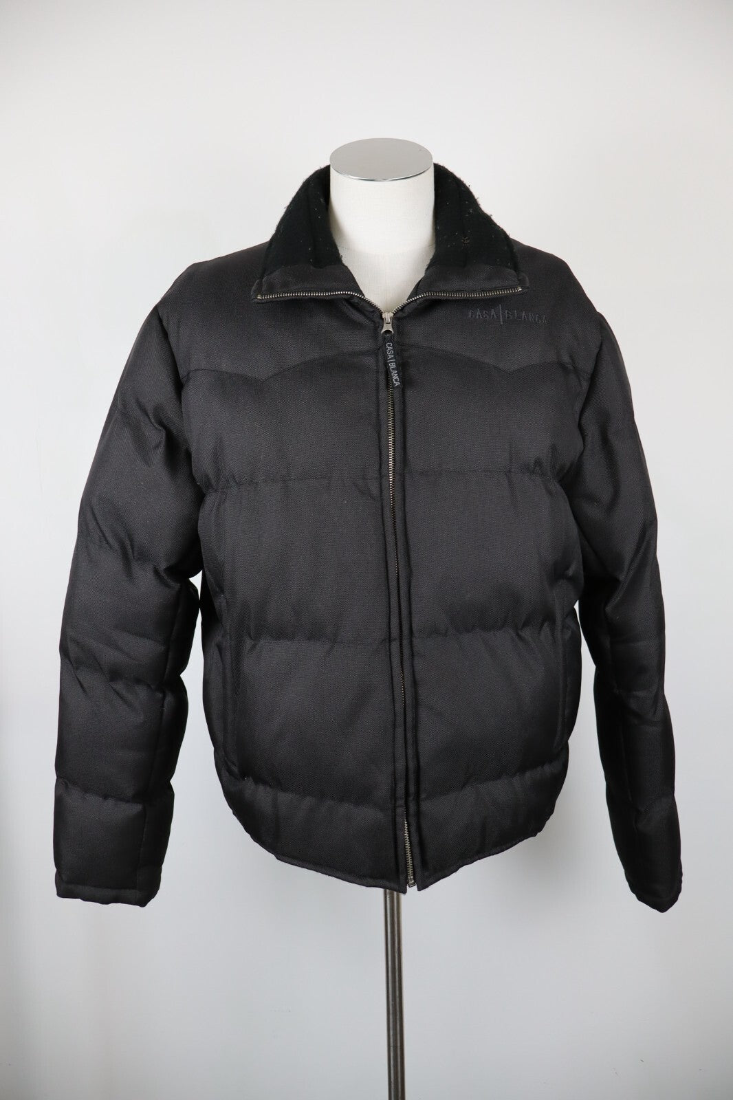 CASABLANCA GIUBBINO UOMO Tg 52 MAN CASUAL VINTAGE JACKET IMBOTTITO