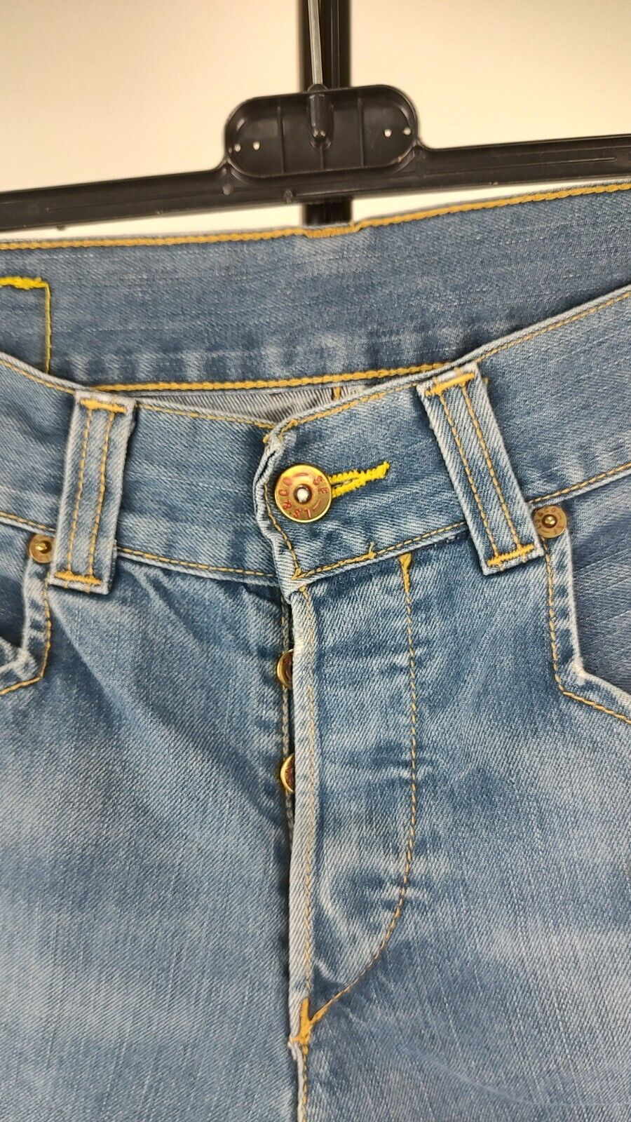 LEVI'S PANTALONCINO DENIM JEANS DONNA TG W29 WOMAN VINTAGE SHORTS