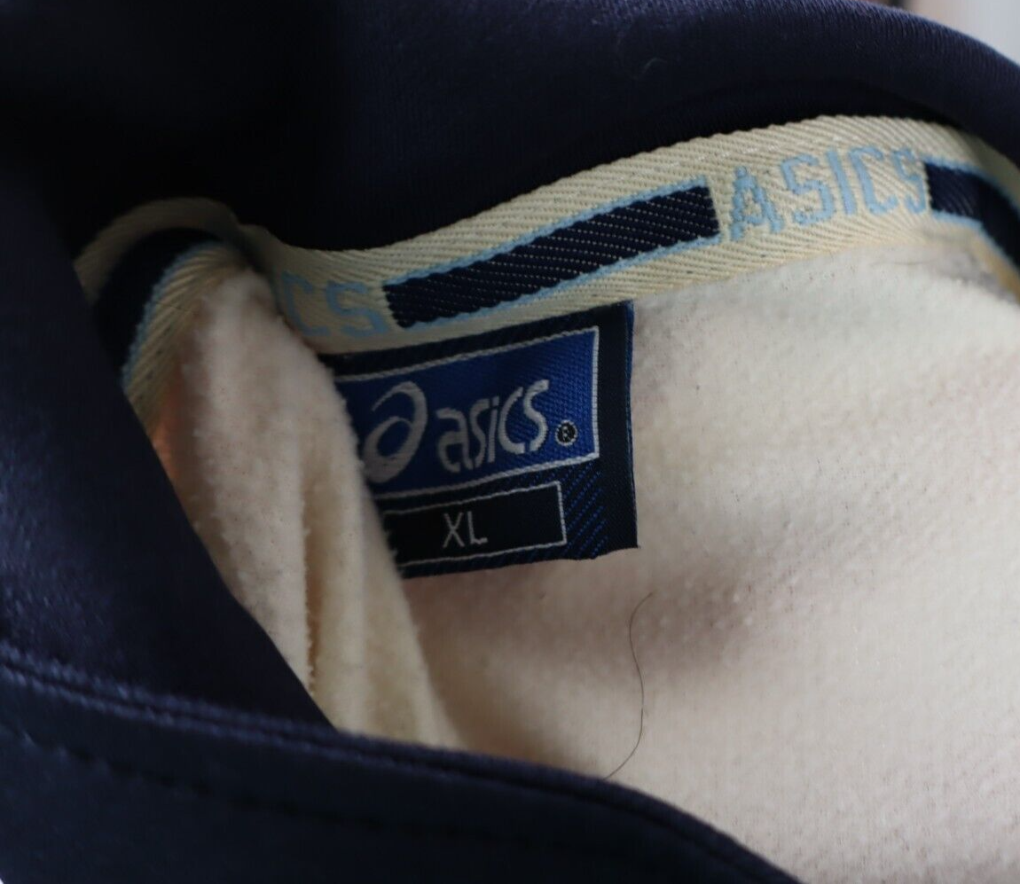 ASICS GIACCA SPORTIVA UOMO Tg. XL MAN VINTAGE CASUAL SPORT JACKET