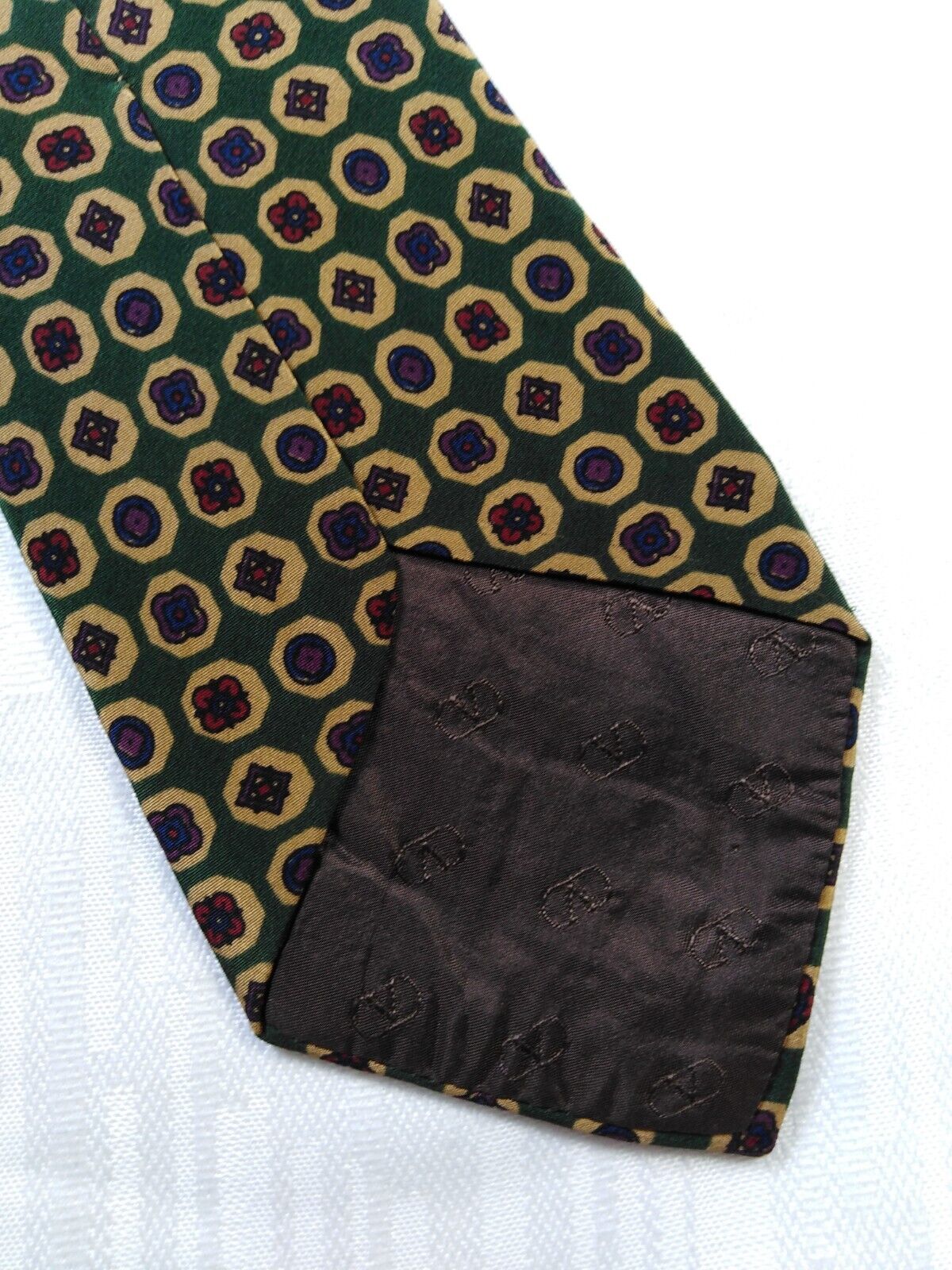 VALENTINO 100% SETA SILK TIE CRAVATTA NECKTIE ITALY VINTAGE CLASSIC