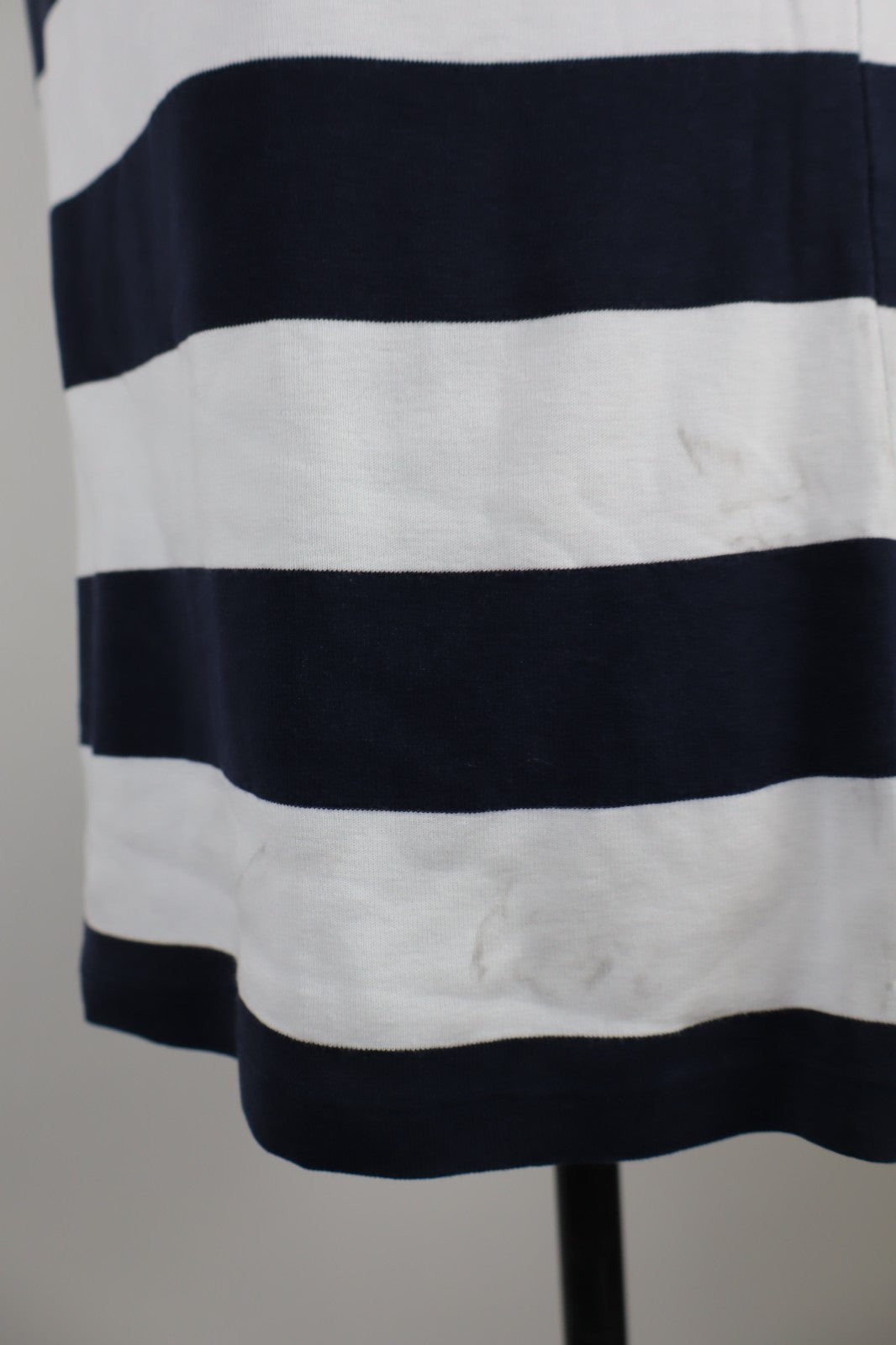 TOMMY HILFIGER MAGLIA COTONE DONNA TG. L WOMAN CASUAL VINTAGE T-SHIRT A RIGHE