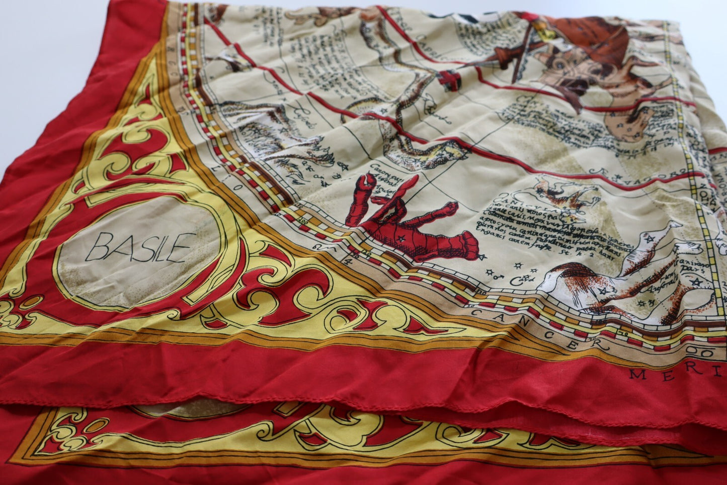 BASILE FOULARD 100% SILK SETA SCARVES SCARF SQUARE