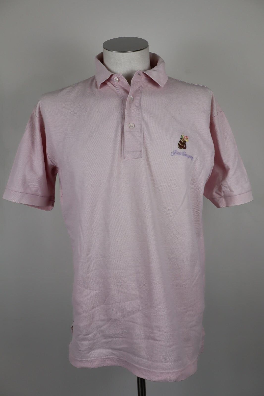 BEST COMPANY MAGLIA POLO UOMO TG. L MAN COTONE COTTON T-SHIRT CASUAL VINTAGE