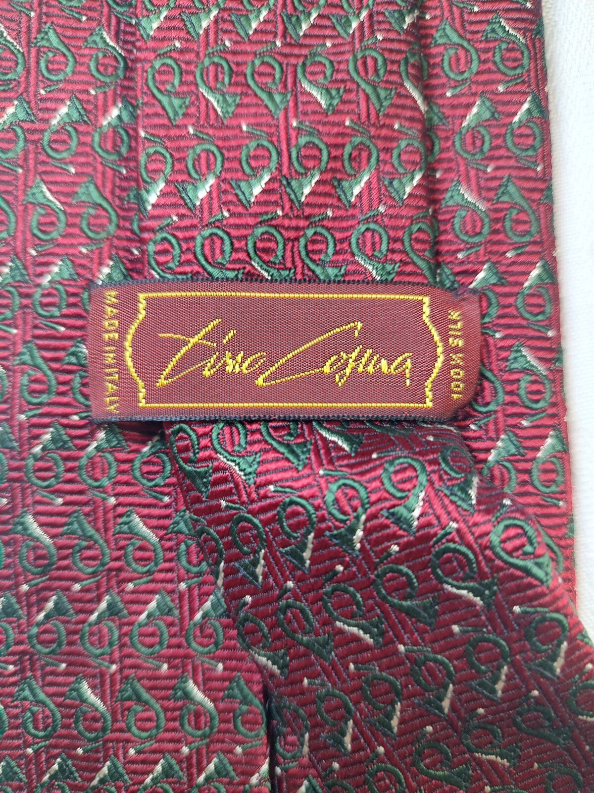 TINO COSMA 100% SILK TIE SETA CRAVATTA NECKTIE MADE IN ITALIA CLASSIC