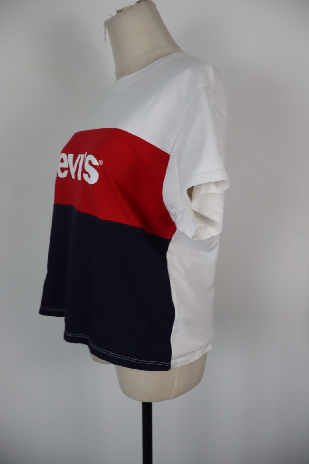 LEVI'S MAGLIA DONNA TG. S WOMAN CASUAL VINTAGE T-SHIRT TOP LEVIS COTONE