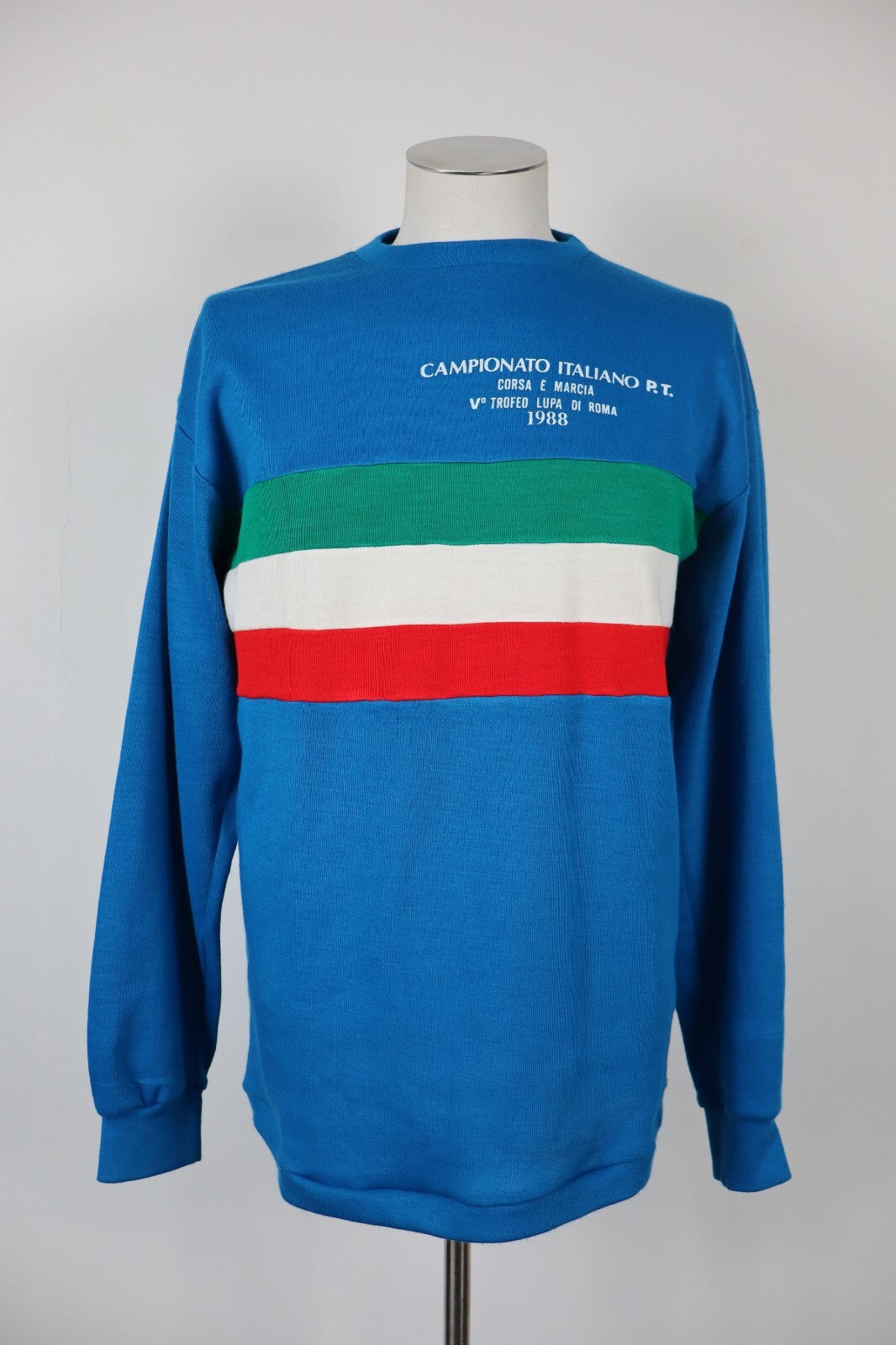 CAMIONATO ITALIANO CORSA E MARCIA ROMA 1988 MAGLIONE UOMO MAN SWEATER TG. XXL