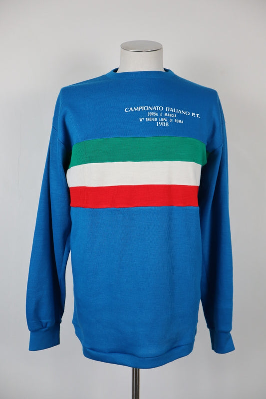CAMIONATO ITALIANO CORSA E MARCIA ROMA 1988 MAGLIONE UOMO MAN SWEATER TG. XXL