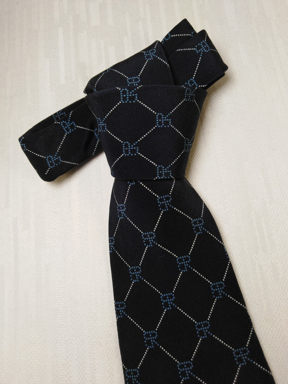 BALESTRA 100% SILK TIE SETA CRAVATTA NECKTIE MADE IN ITALY CLASSIC