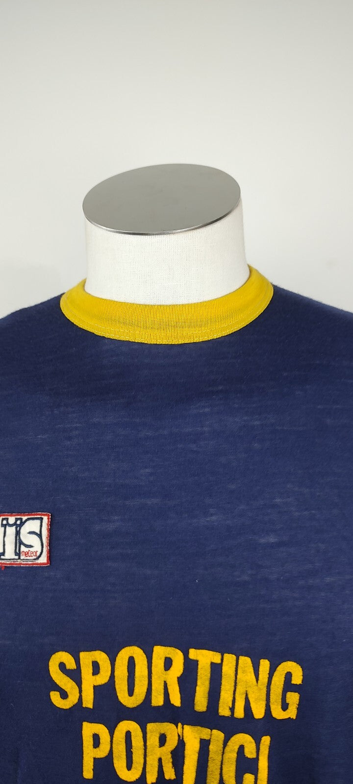 METERO SPORTING PORTICI MAGLIA CALCIO UOMO Tg M SOCCER TRIKOT MAN JERSEY nr 7