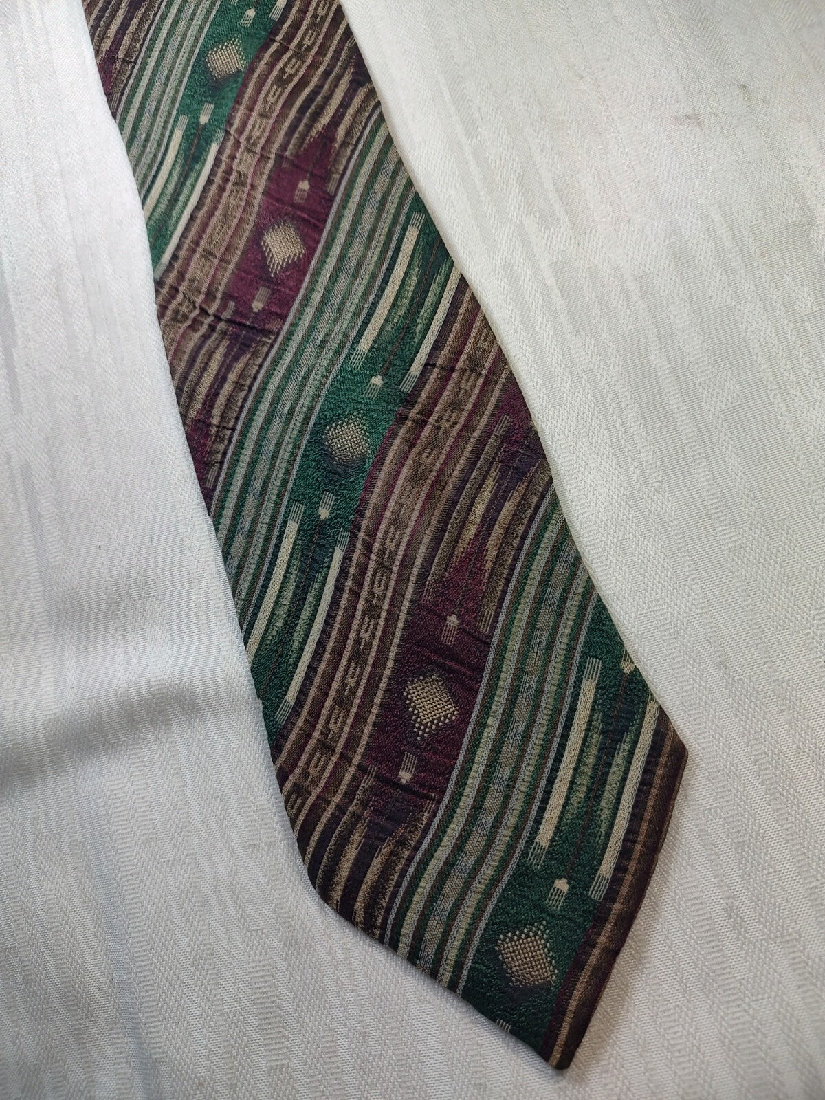 ALTEA MILANO 100% SILK TIE SETA CRAVATTA NECKTIE MADE IN ITALY CLASSIC
