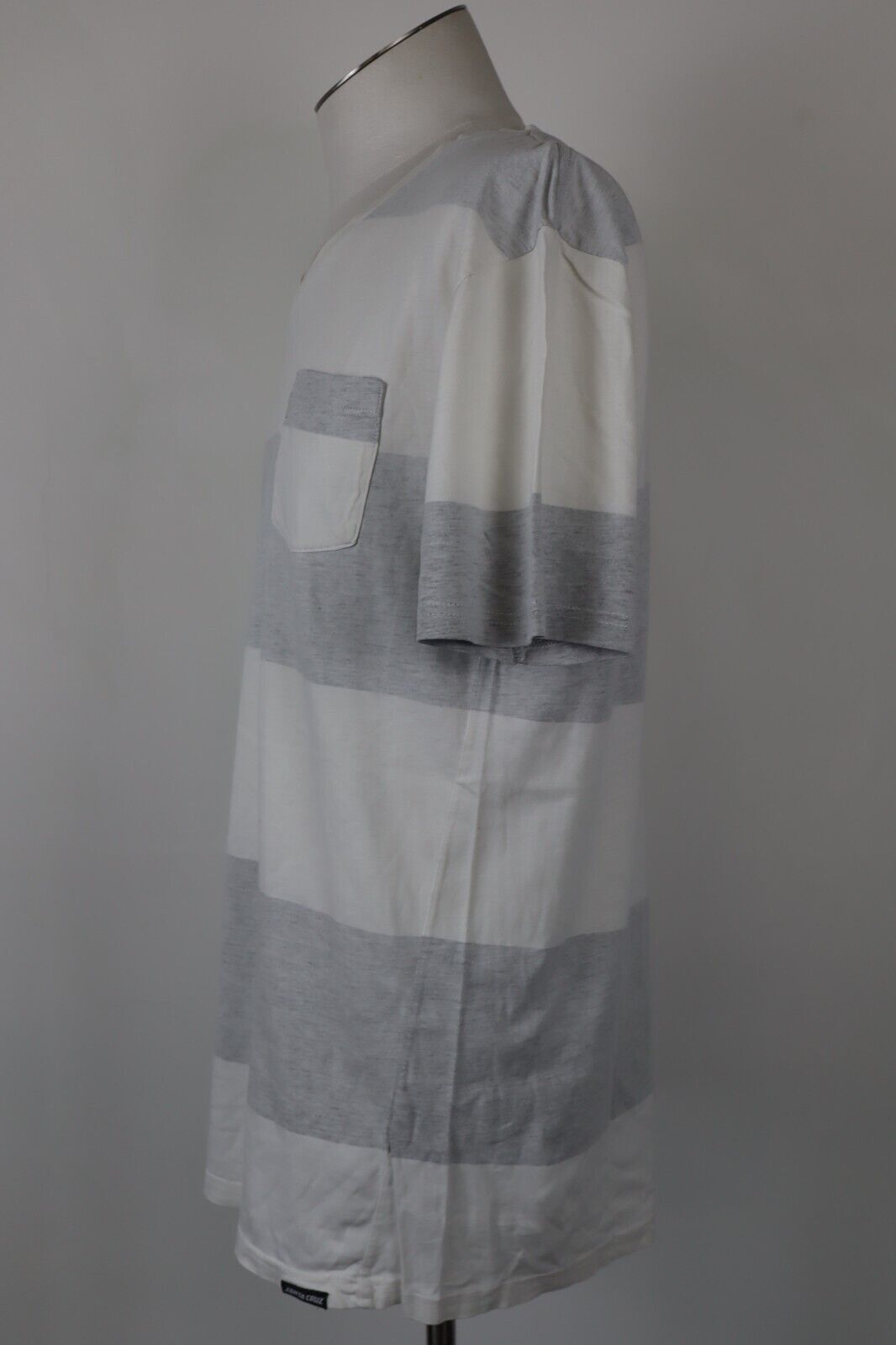 SANTA CRUZ MAGLIA UOMO TG. L MAN T-SHIRT VINTAGE CASUAL COTONE