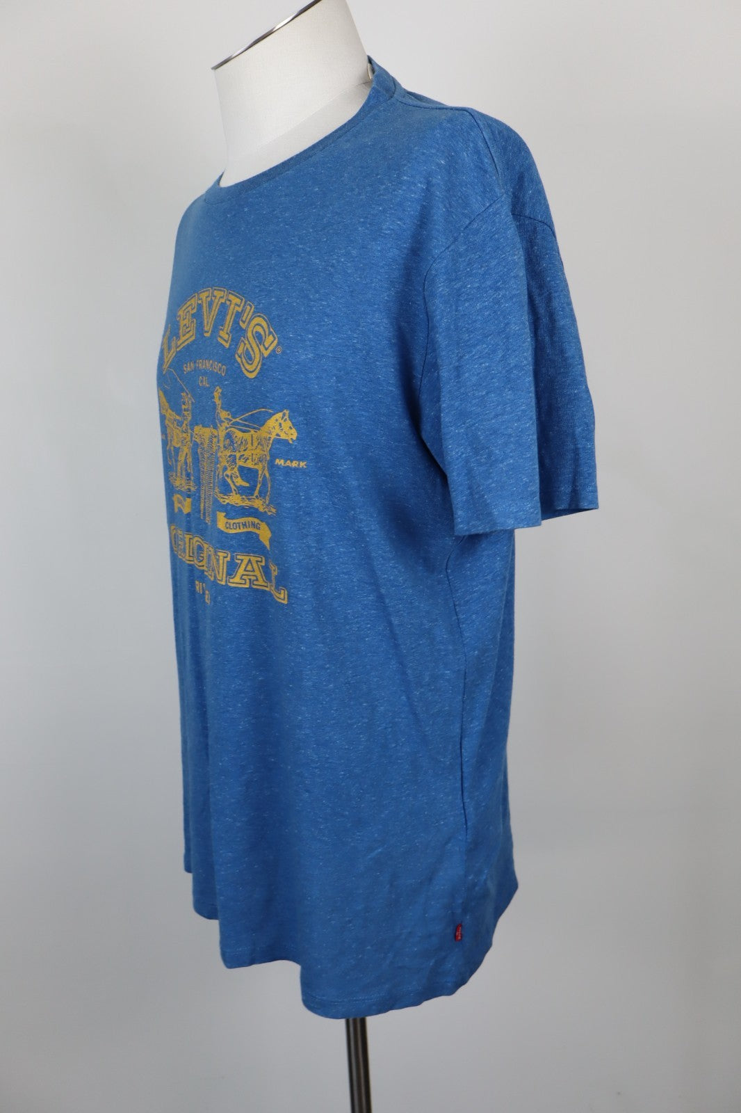 LEVI'S MAGLIA UOMO TG XL MAN T-SHIRT CASUAL VINTAGE COTONE COTTON LOGO