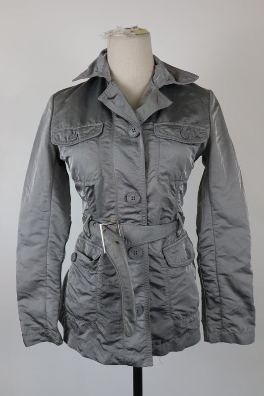 TRUSSARDI JEANS GIUBBINO LEGGERO GIACCA DONNA TG 40 WOMAN CASUAL JACKET VINTAGE