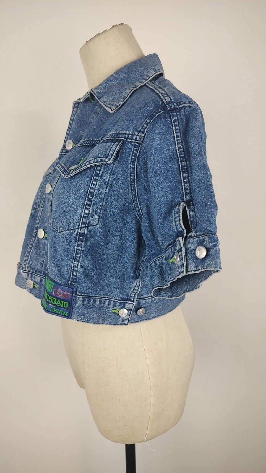VANS GIACCA DONNA COTONE Tg M WOMAN CASUAL VINTAGE JACKET COTTON DENIM